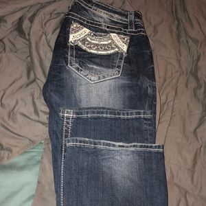Miss me boot cut signature jeans